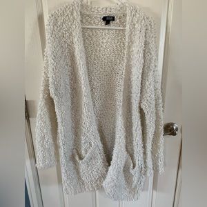 SOLD White Cardigan Sweater